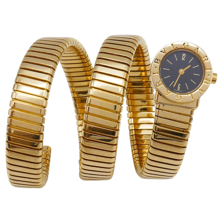 Bulgari Tubogas Watch Yellow Gold