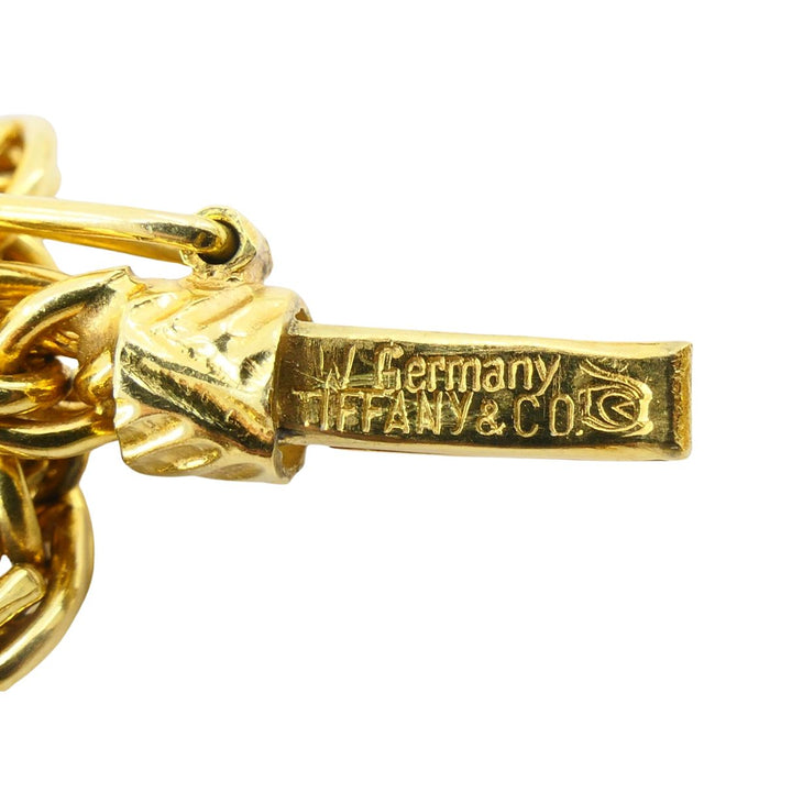 Vintage Tiffany & Co. 18k Gold Rope Chain Necklace
