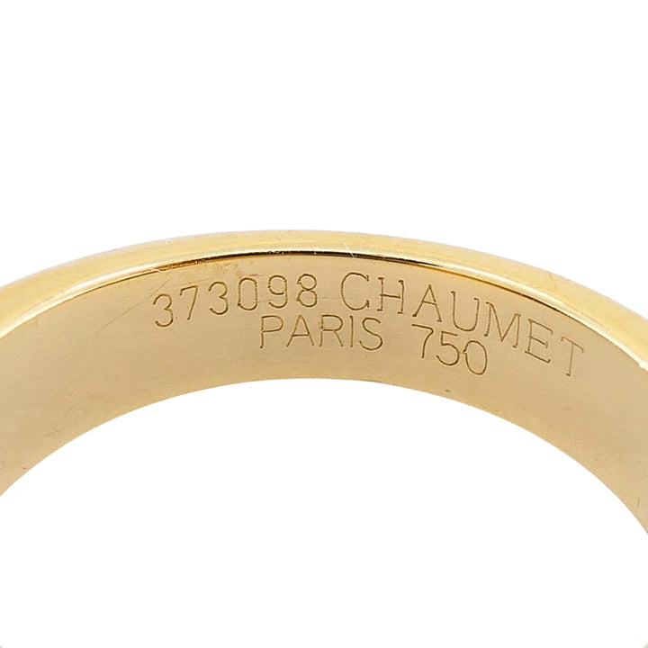 Vintage Chaumet Paris 18k Gold Tanzanite Ring, 1990s