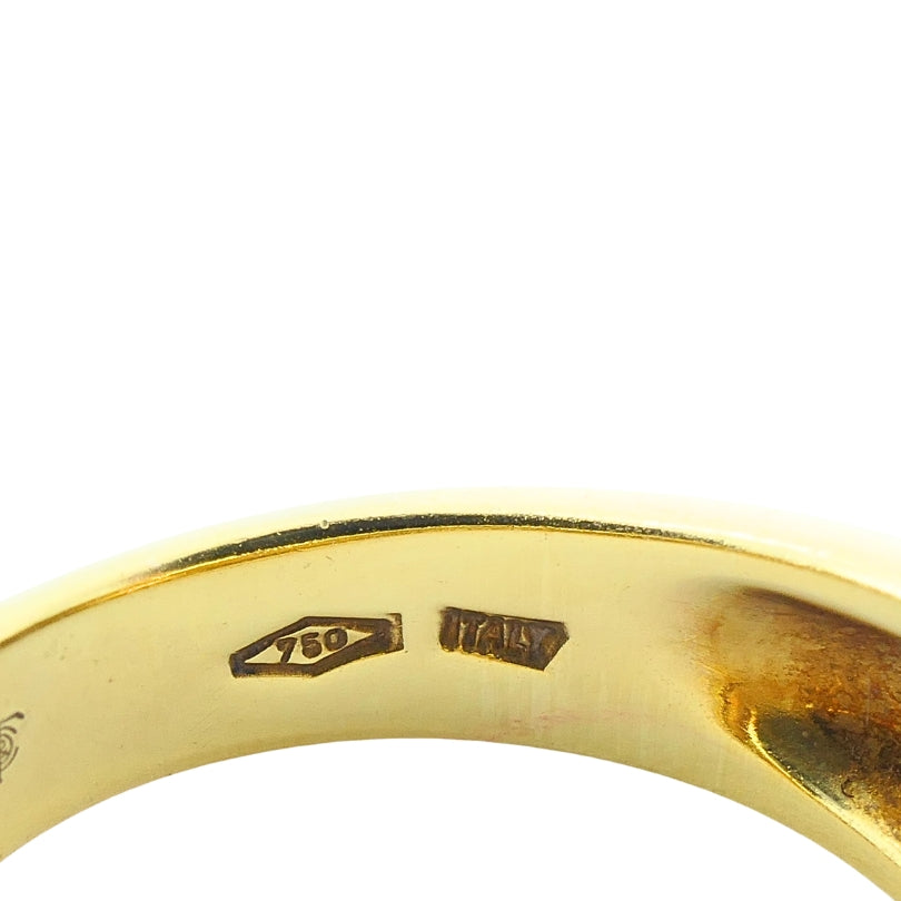 Tiffany & Co. 18K Gold Citrine Cabochon Ring