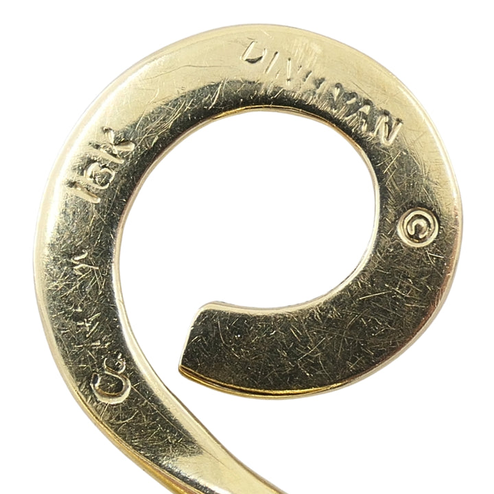 Cartier Dinh Van 18k Yellow Gold Vintage Ankh Ring