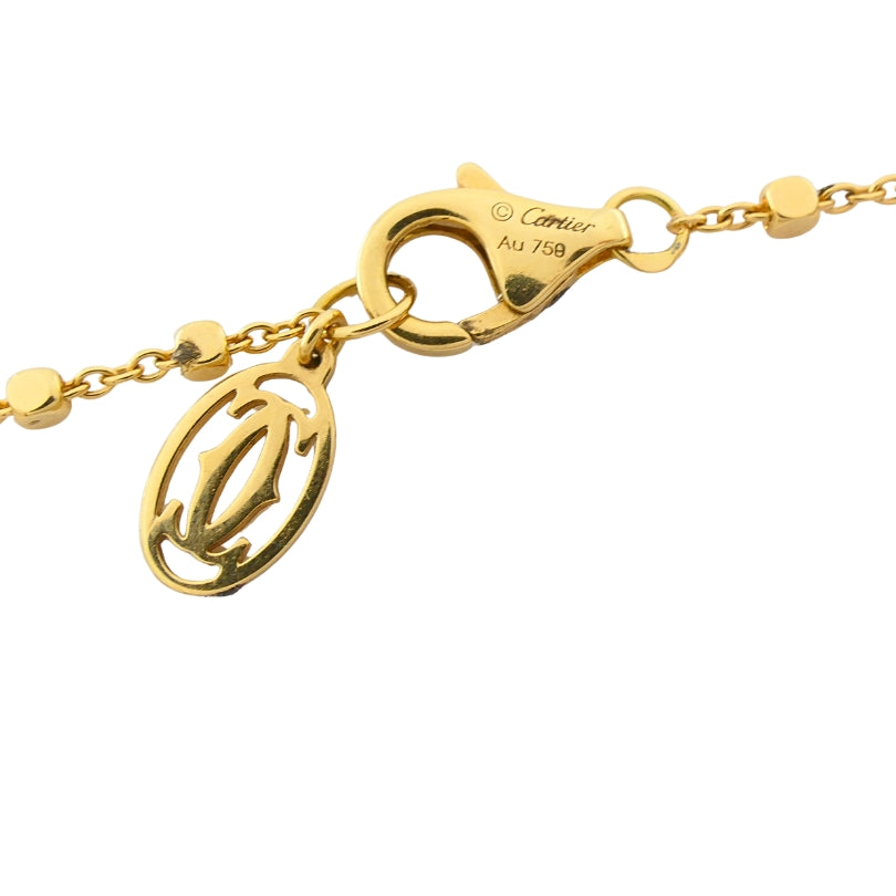 Cartier Panthère de Cartier Pendant 18k Gold Diamond  Necklace