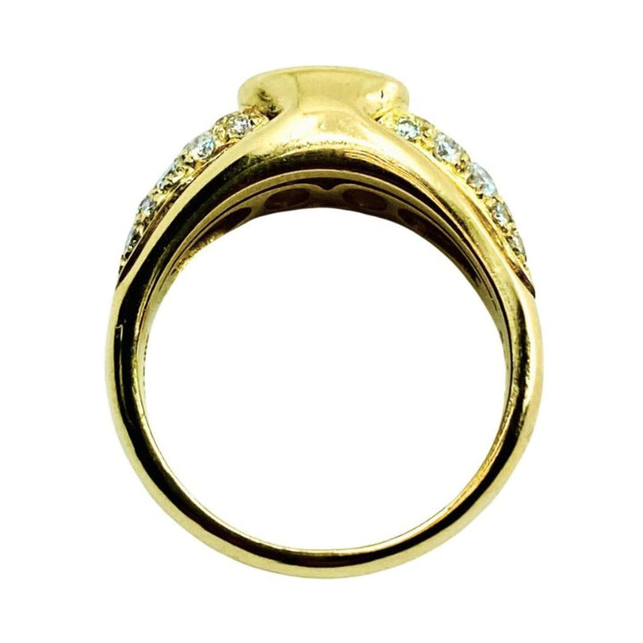 Bvlgari Bulgari Diamond Ring 18k Gold