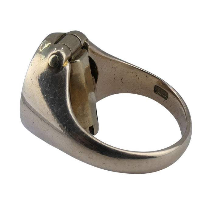Antique 9ct Gold Watch Key Un-engraved Signet Ring