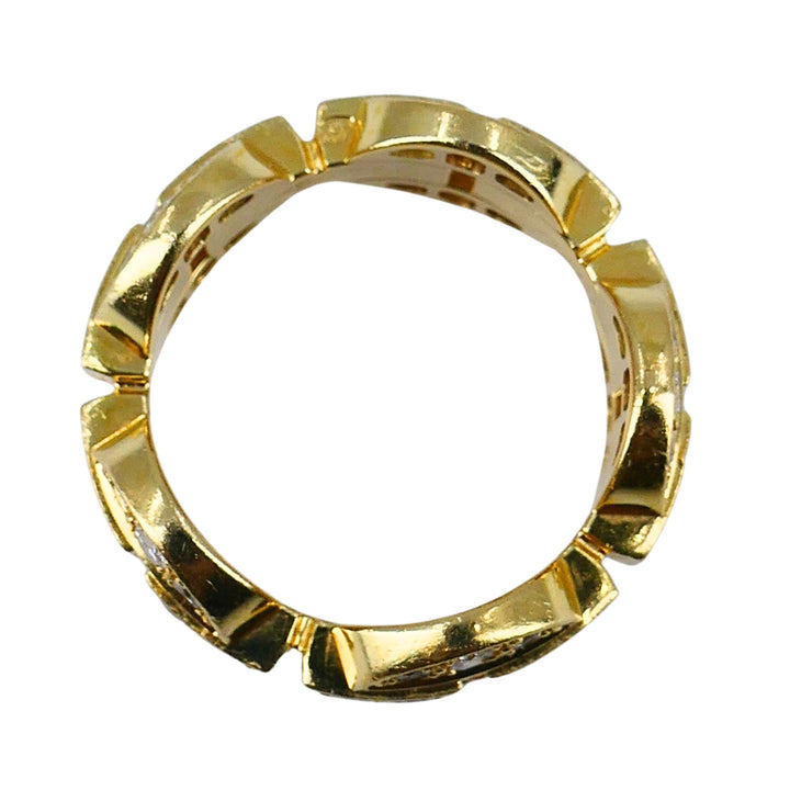 Cartier Maillon 18k Gold Diamond Band Ring