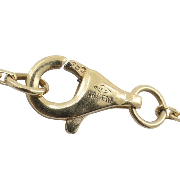Cartier LOVE Interlocking 18k Gold Diamond Pendant Necklace