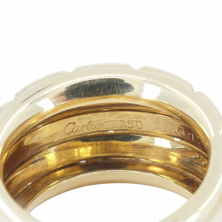 Vintage Cartier Maillon Panthère 18k Yellow Gold Dome Ring