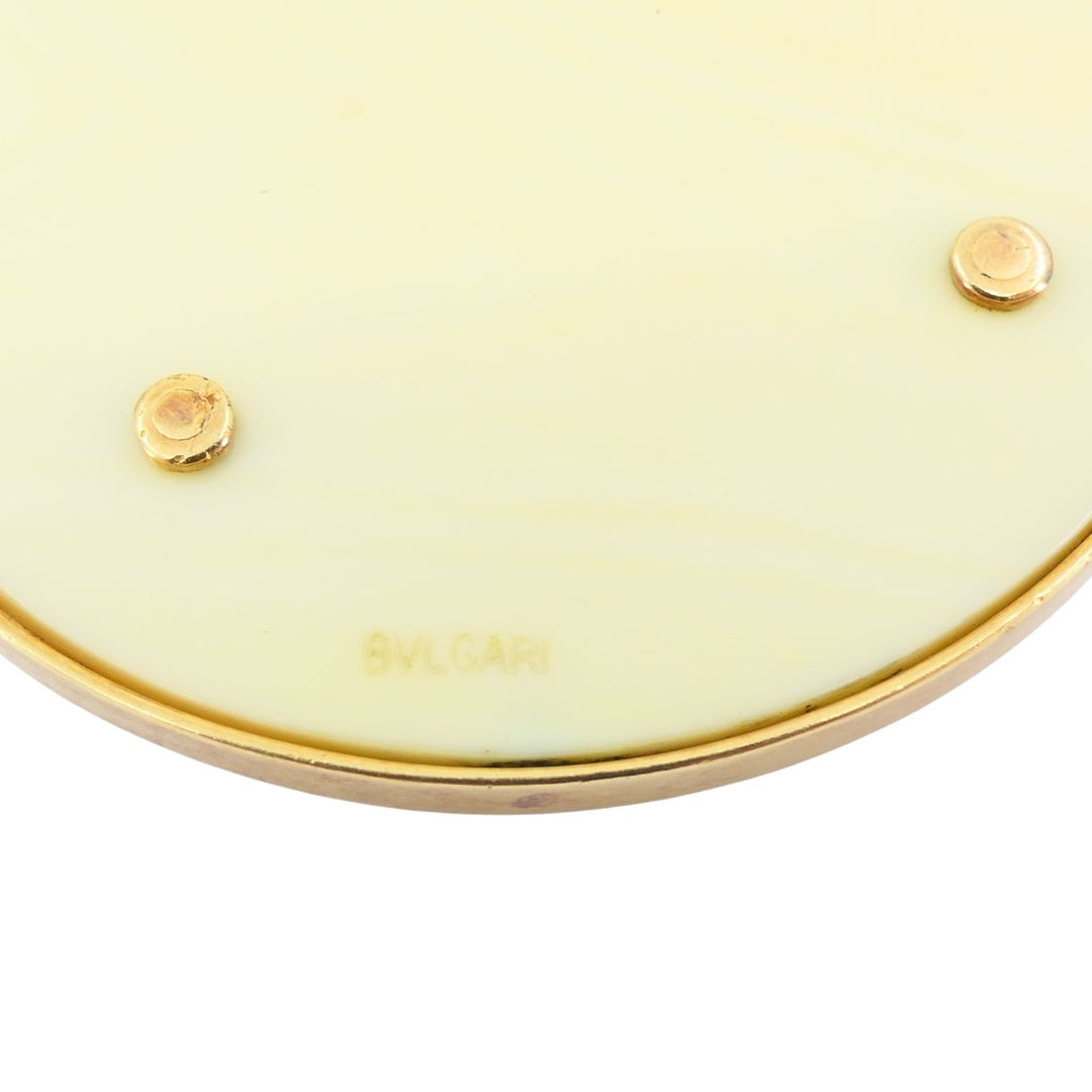 Vintage Bvlgari 18k Gold Bone Astrological Leo Pendant