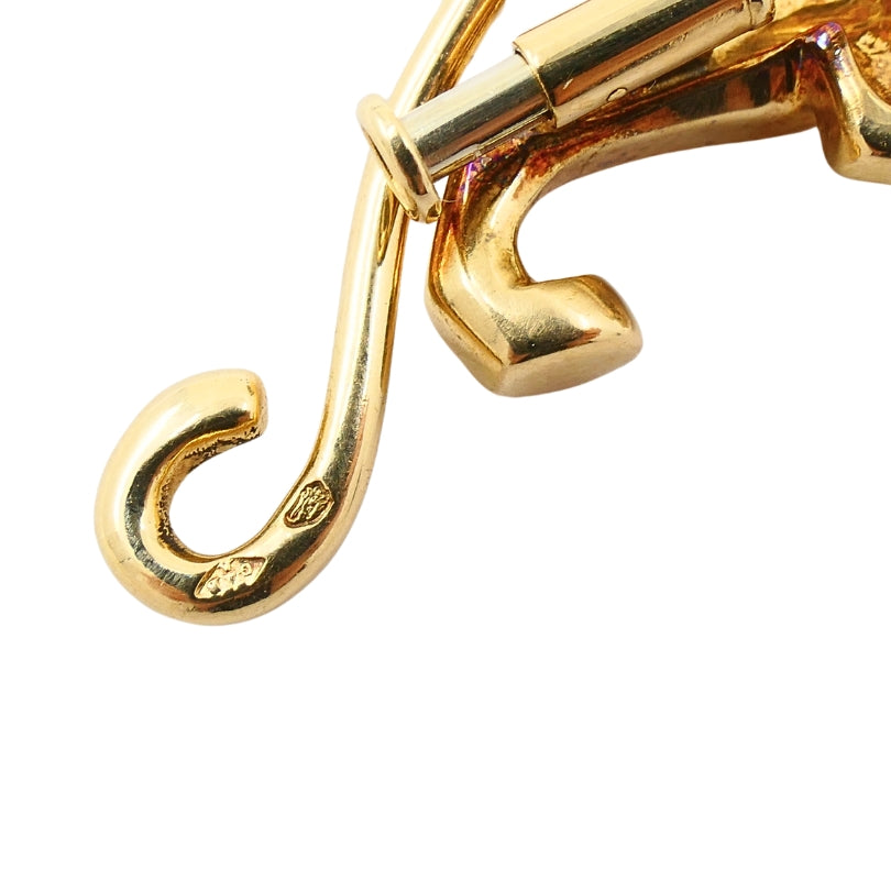 Cartier Panthere Brooch Emerald 18k Gold