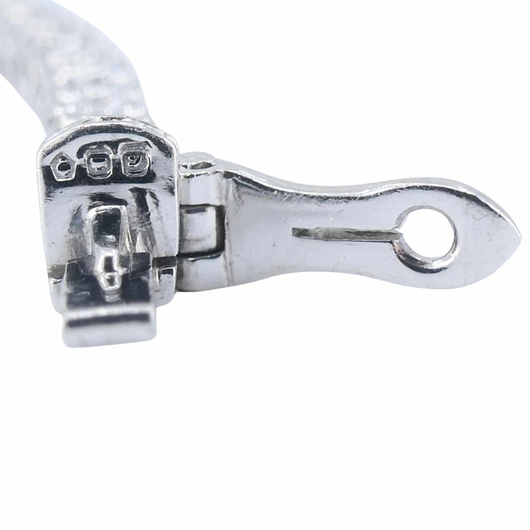 Vintage Cartier Platinum Diamond Tennis Bracelet