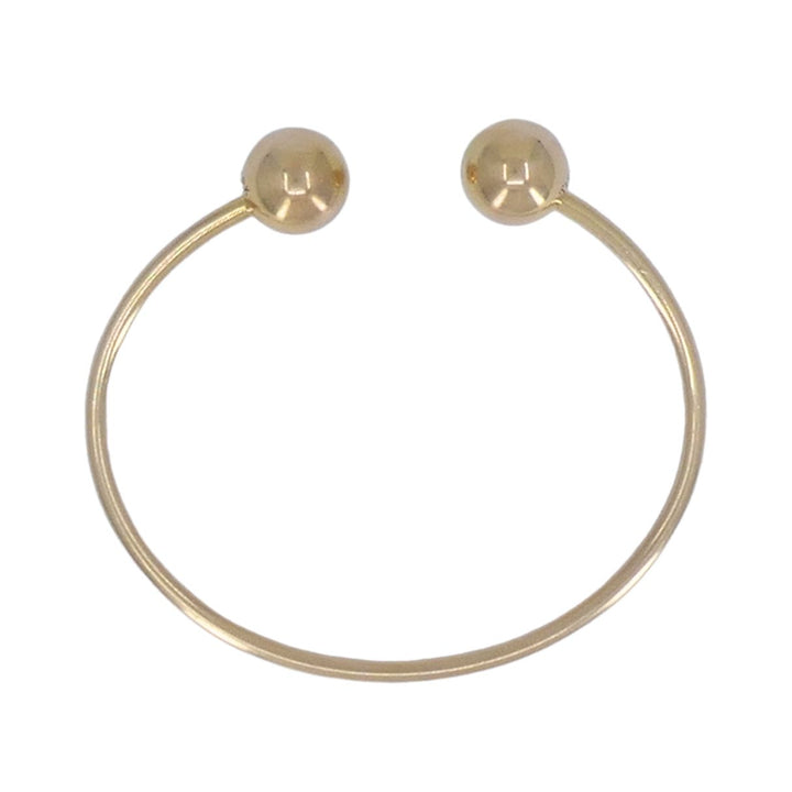 Tiffany & Co. HardWear Ball 18k Gold Wire Cuff Bracelet