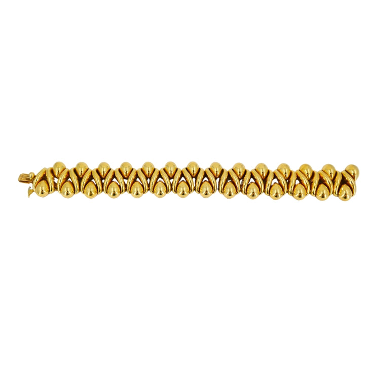 Rene Boivin Vintage Gold Link Bracelet 18k