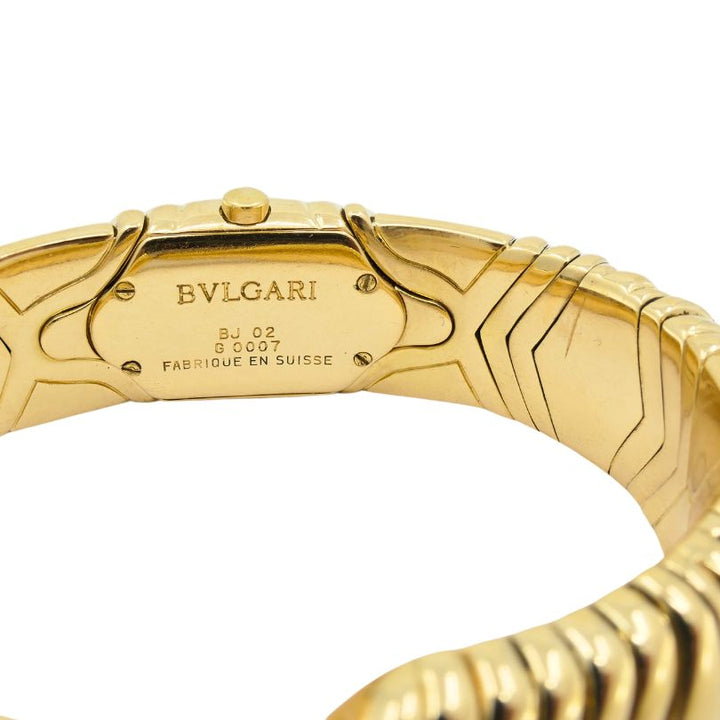 Bulgari Alveare Gold Watch Gold Dial