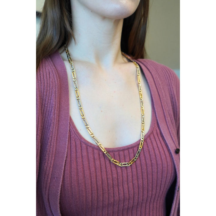 Vintage Van Cleef & Arpels 18k Two-tone Gold Convertible Necklace & Bracelet