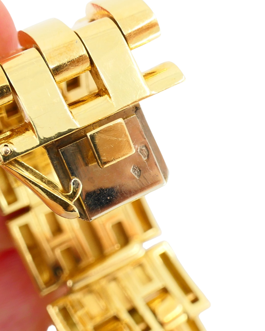 Cartier Walking Panthere Bracelet Mahango Diamond Gold Bracelet