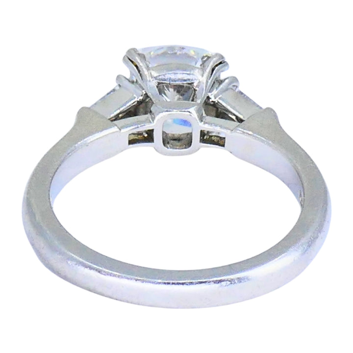 Harry Winston Engagement Ring Cushion Cut Diamond 1.77-ct F/VS2 GIA Estate