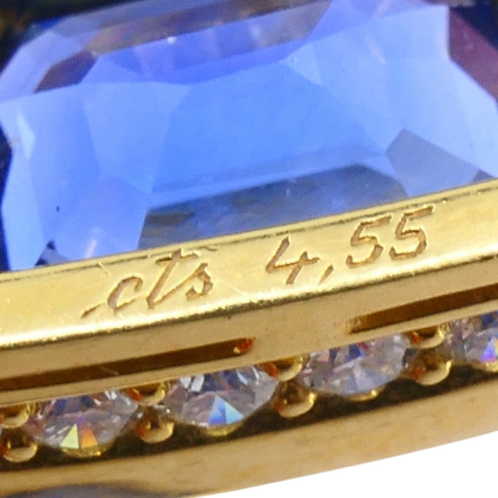 Bvlgari Bulgari 18k Gold Necklace Diamonds Sri Lanka Sapphires No Heat 39.77 Carats GRS Report