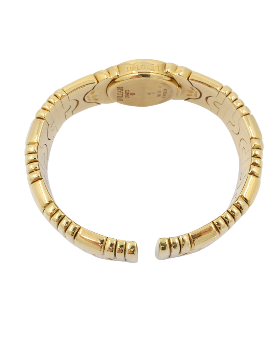 Bvlgari Bulgari Parentesi Gold Watch and Parentesi Bracelet 18k Gold Set