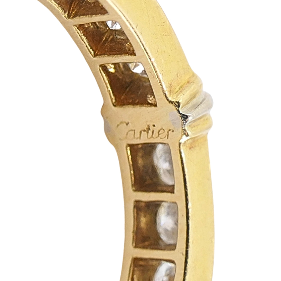 Cartier Diamond Ring Contessa 18k Gold Engagement Ring