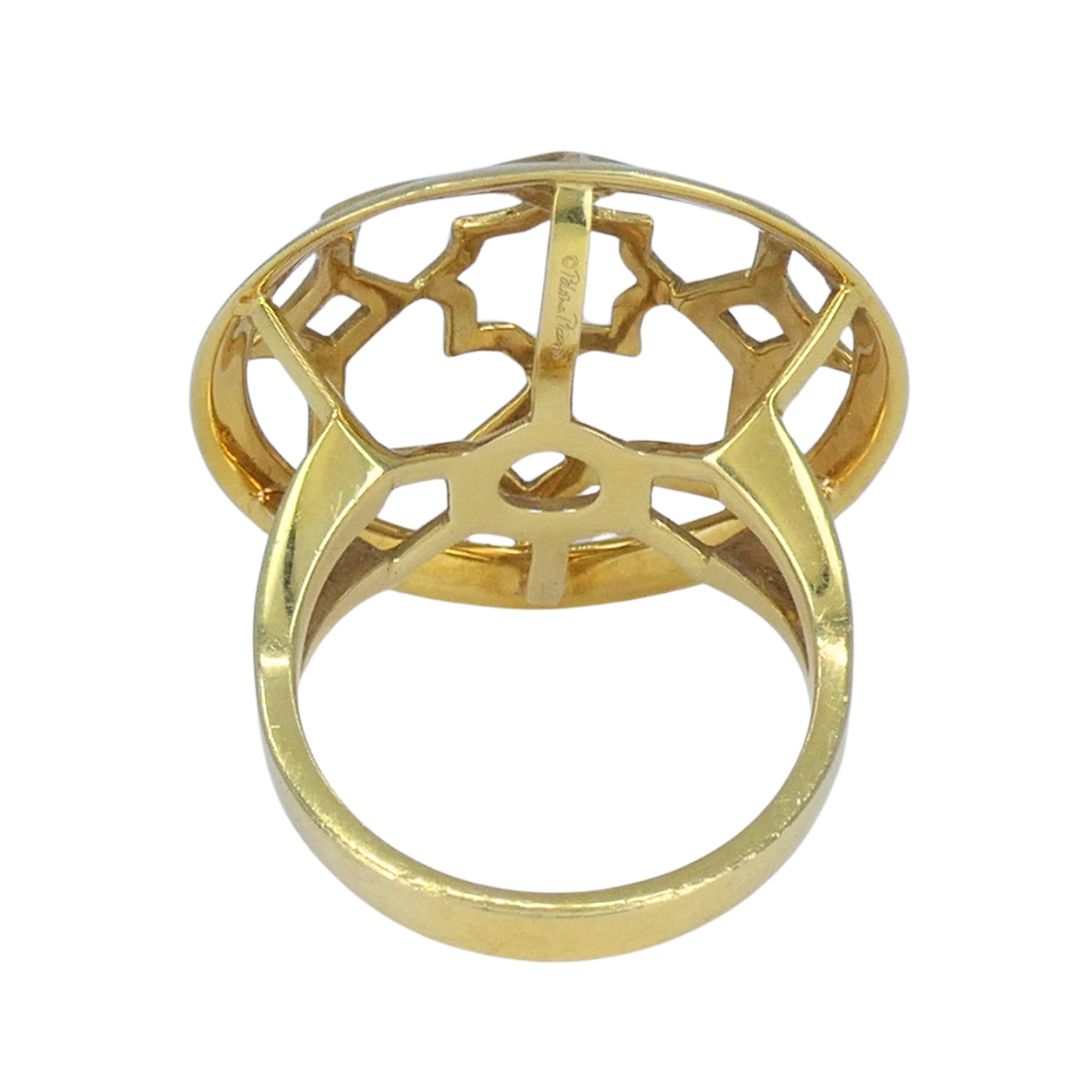 Paloma Picasso for Tiffany & Co. Zellige 18k Gold Dome Ring