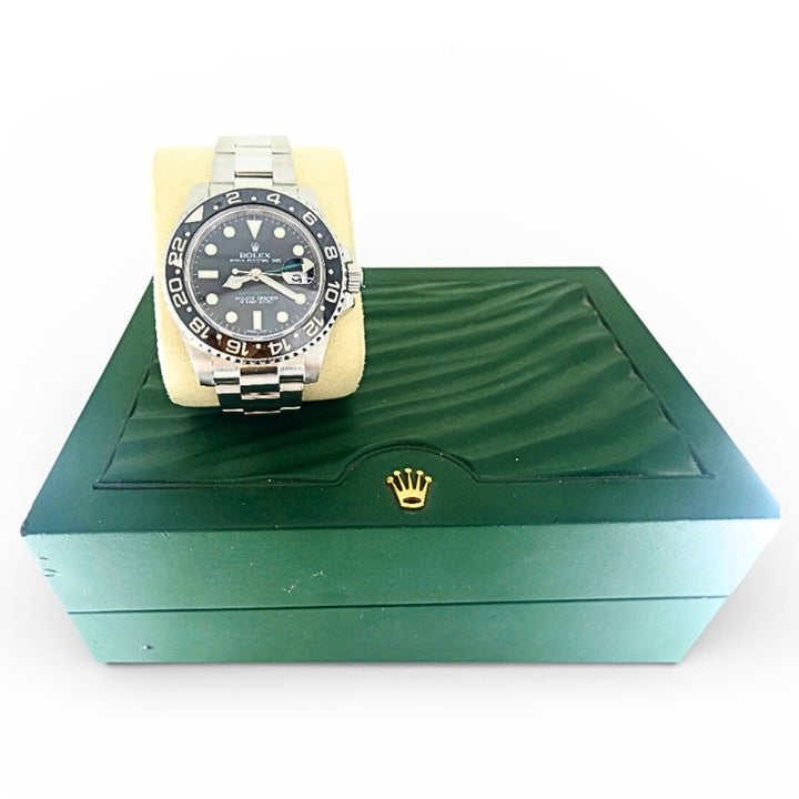 Rolex Stainless Steel GMT‑Master II 40mm Men’s Automatic Wristwatch