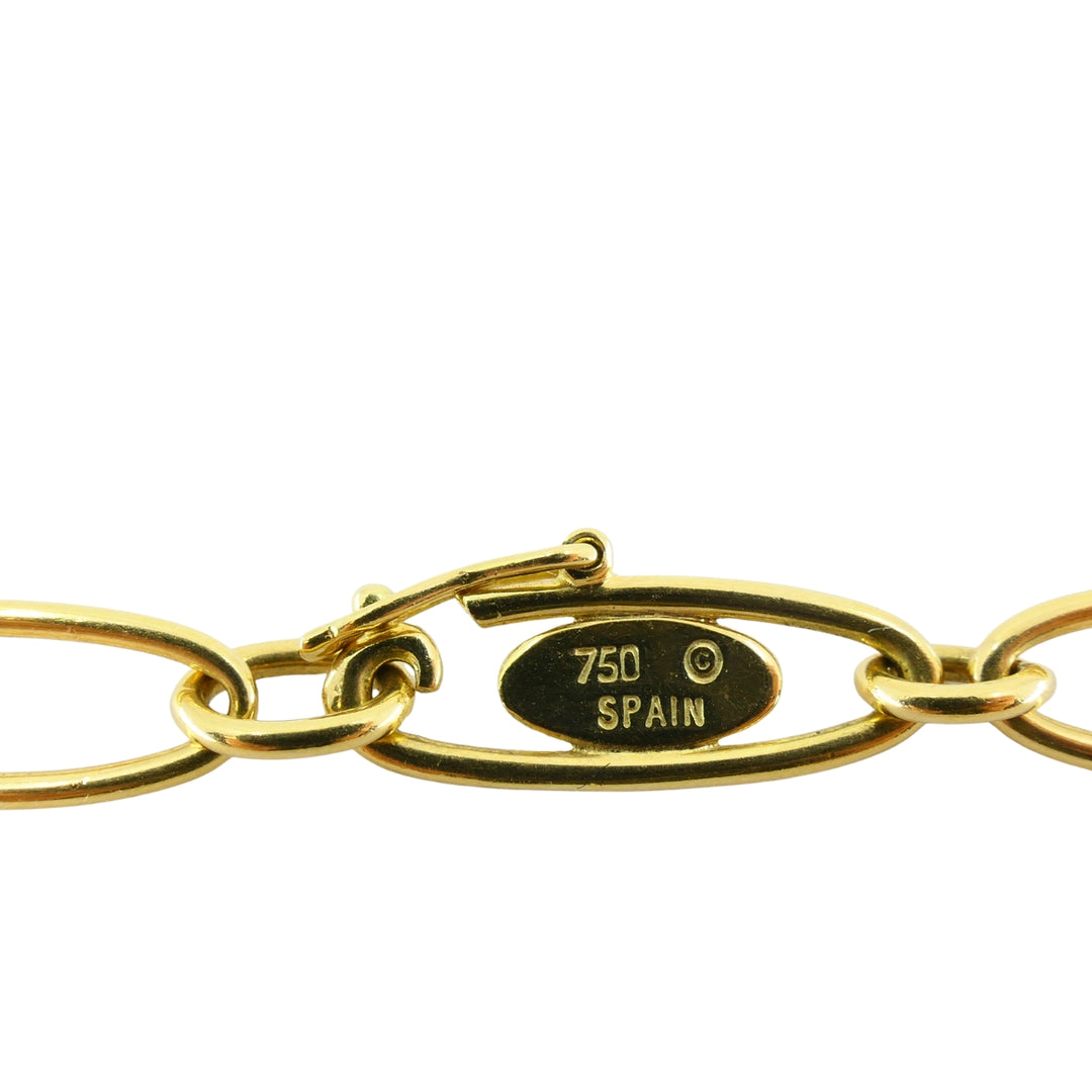 Tiffany & Co. Elsa Peretti 18k Gold Starfish Pendant Necklace