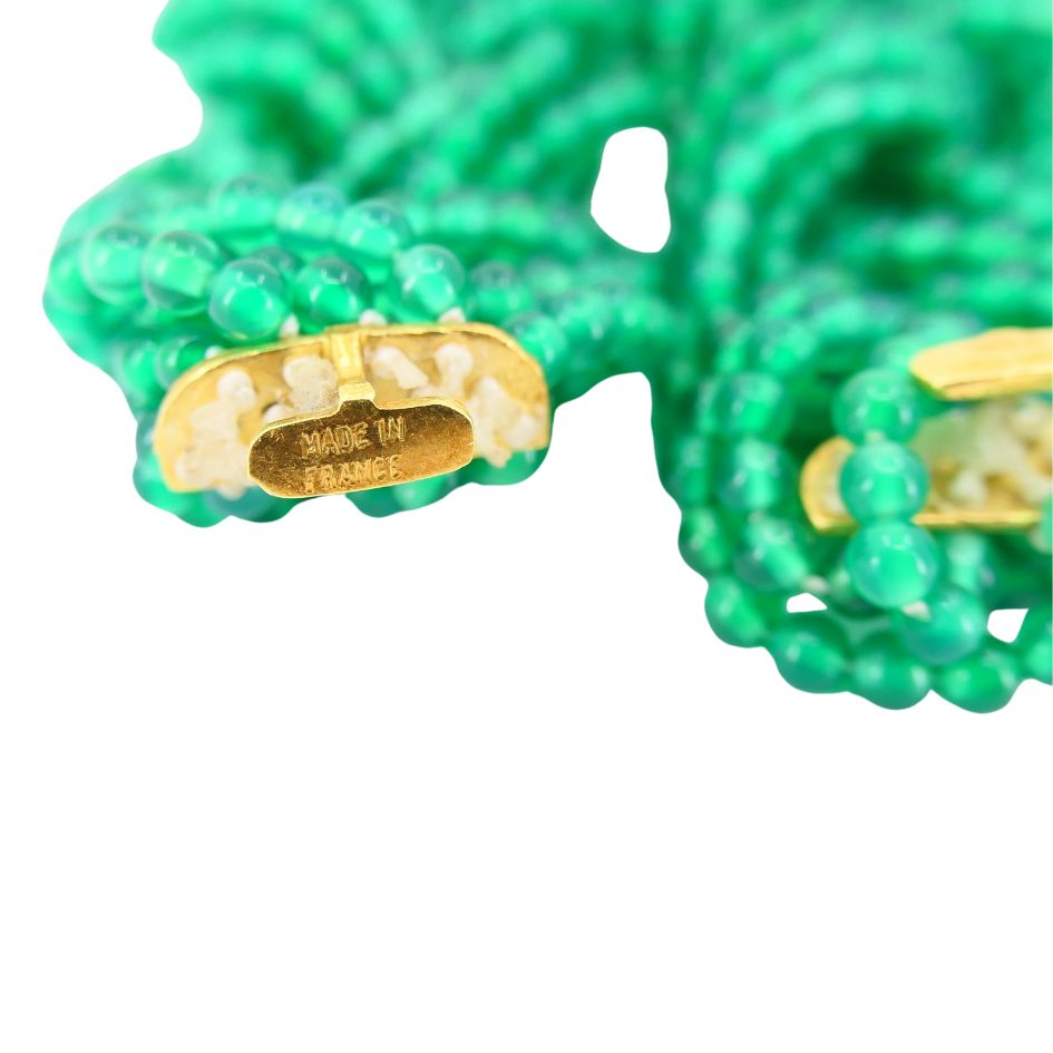 Van Cleef & Arpels Set 18k Gold Diamond Interchangeable Gemstone Bead Necklaces