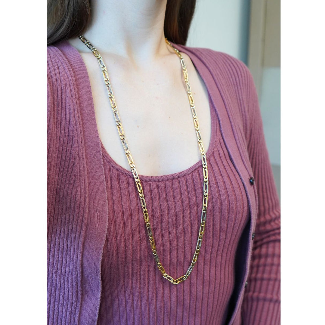 Vintage Van Cleef & Arpels 18k Two-tone Gold Convertible Necklace & Bracelet