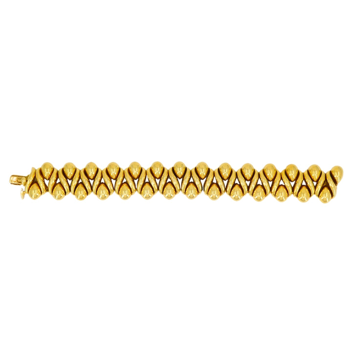 Rene Boivin Vintage Gold Link Bracelet 18k