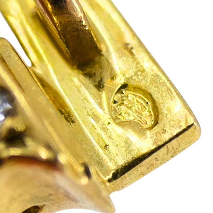 Cartier Double C Penelope Bracelet 18k Gold Diamond Link Bracelet