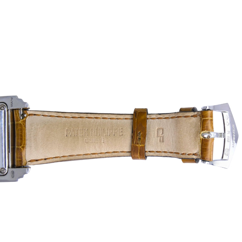 Patek Philippe 5101P 10-Day Tourbillon Platinum Watch Original Strap