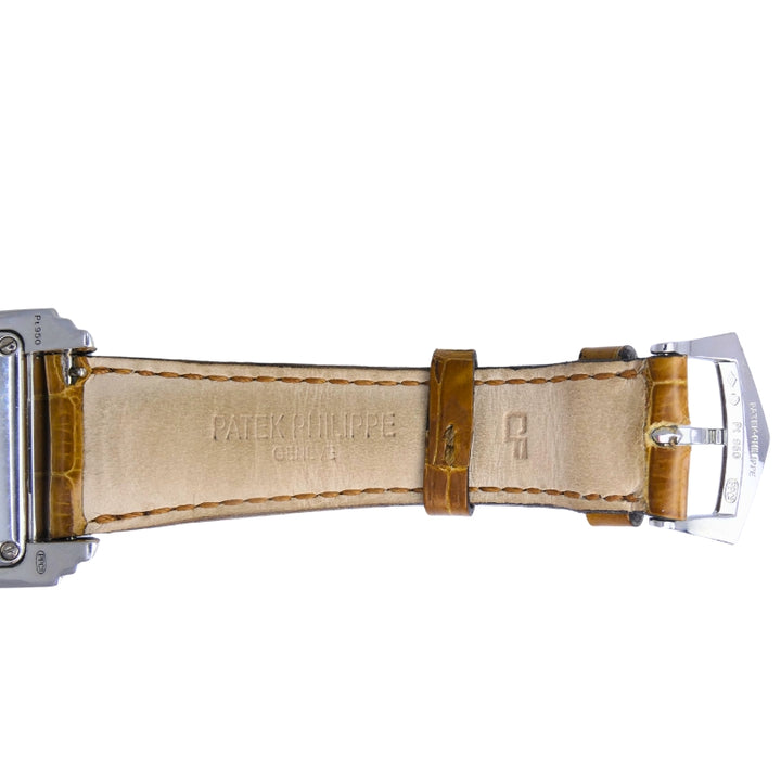 Patek Philippe 5101P 10-Day Tourbillon Platinum Watch Original Strap