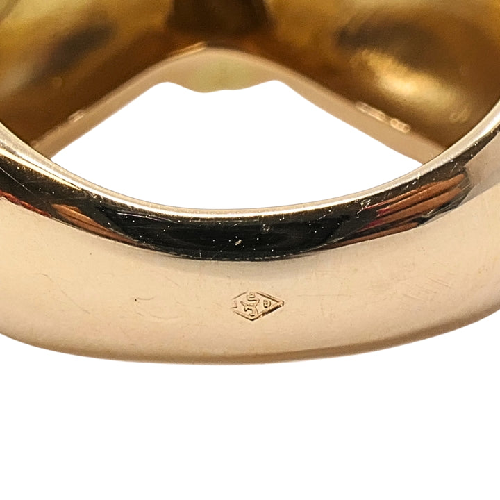 Van Cleef & Arpels 18k Two-Tone Gold Knot Ring