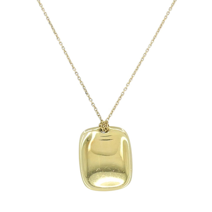 Tiffany & Co. Elsa Peretti 18k Gold Spain Polished Pendant Necklace