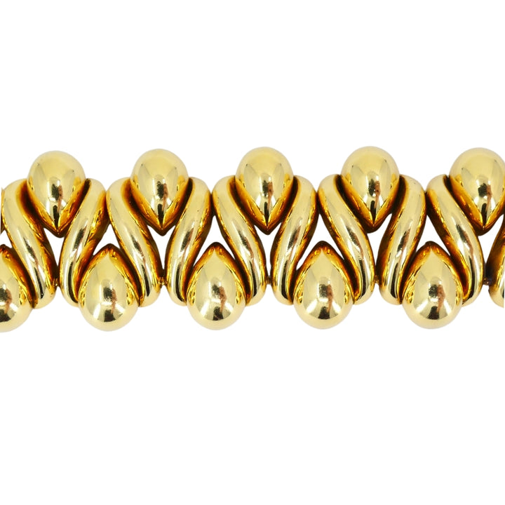 Rene Boivin Vintage Gold Link Bracelet 18k