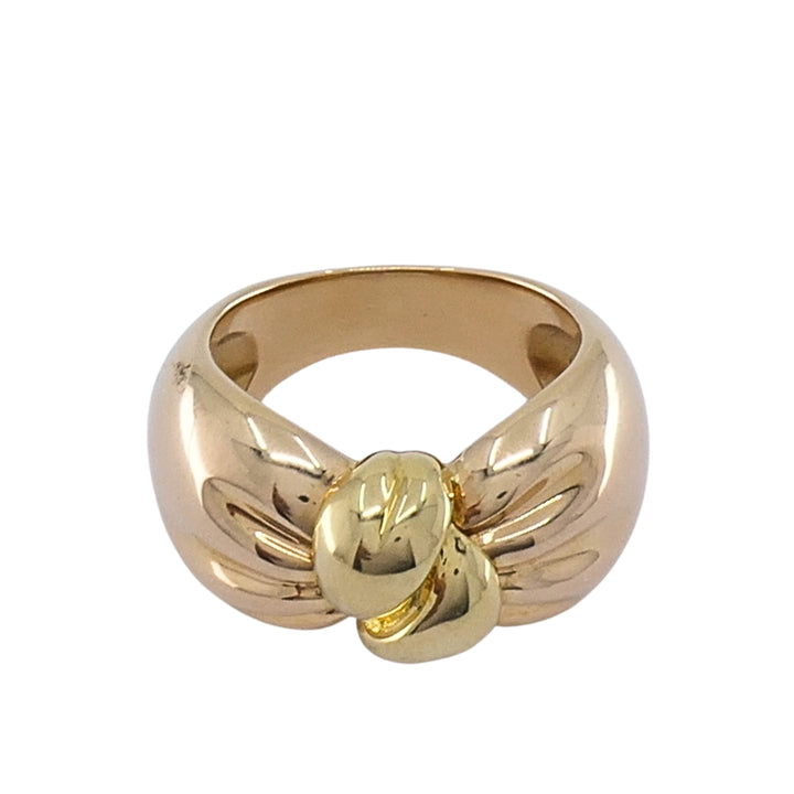 Van Cleef & Arpels 18k Two-Tone Gold Knot Ring