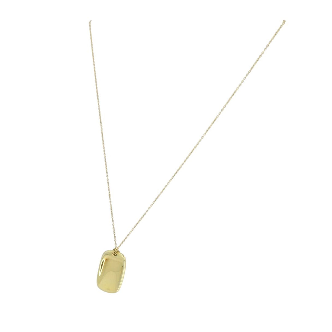 Tiffany & Co. Elsa Peretti 18k Gold Spain Polished Pendant Necklace