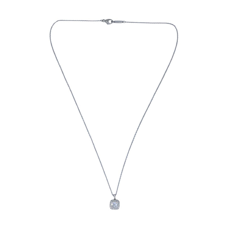 Tiffany & Co. Legacy Platinum Diamond Pendant Necklace