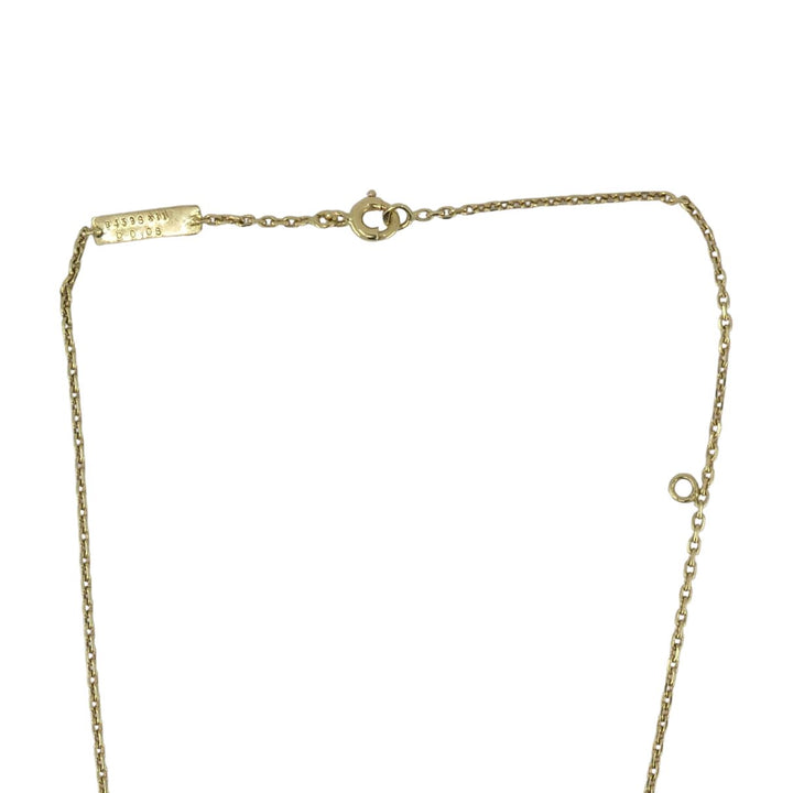 Van Cleef & Arpels Butterfly Necklace Onyx Diamond