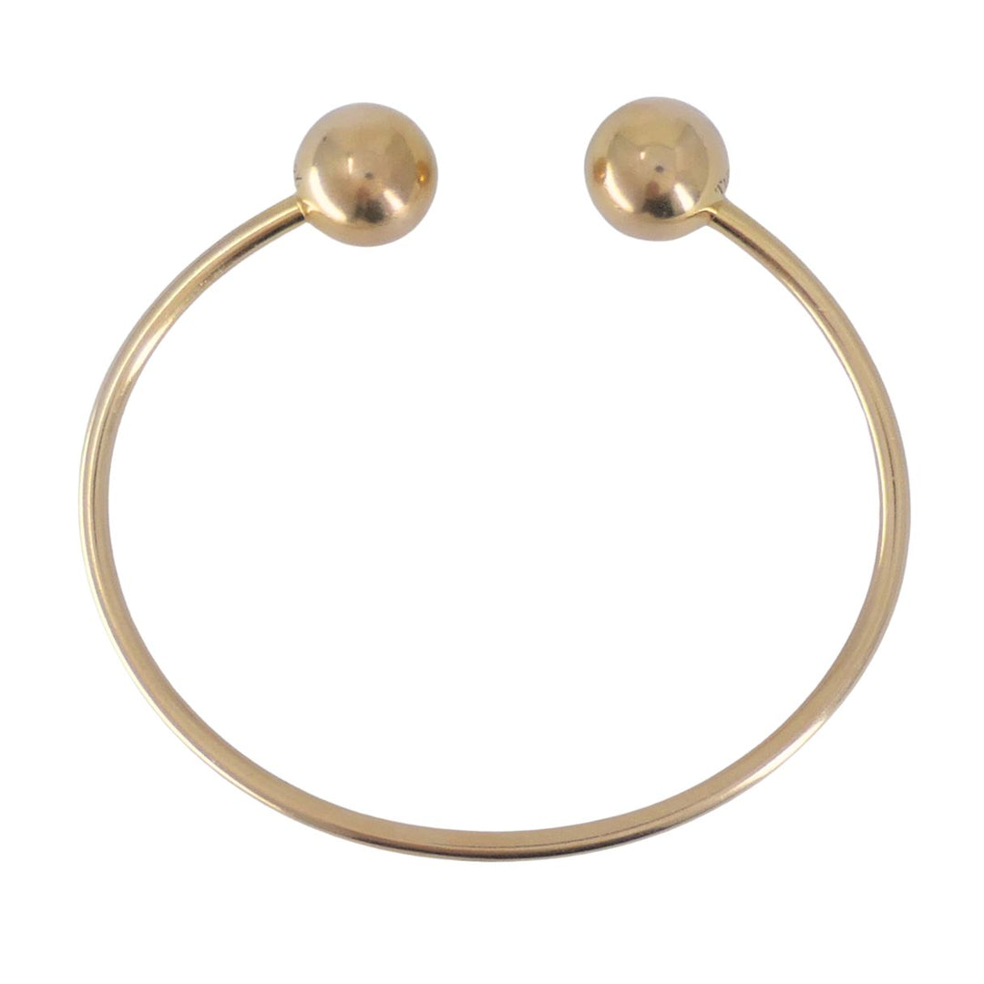 Tiffany & Co. HardWear Ball 18k Gold Wire Cuff Bracelet