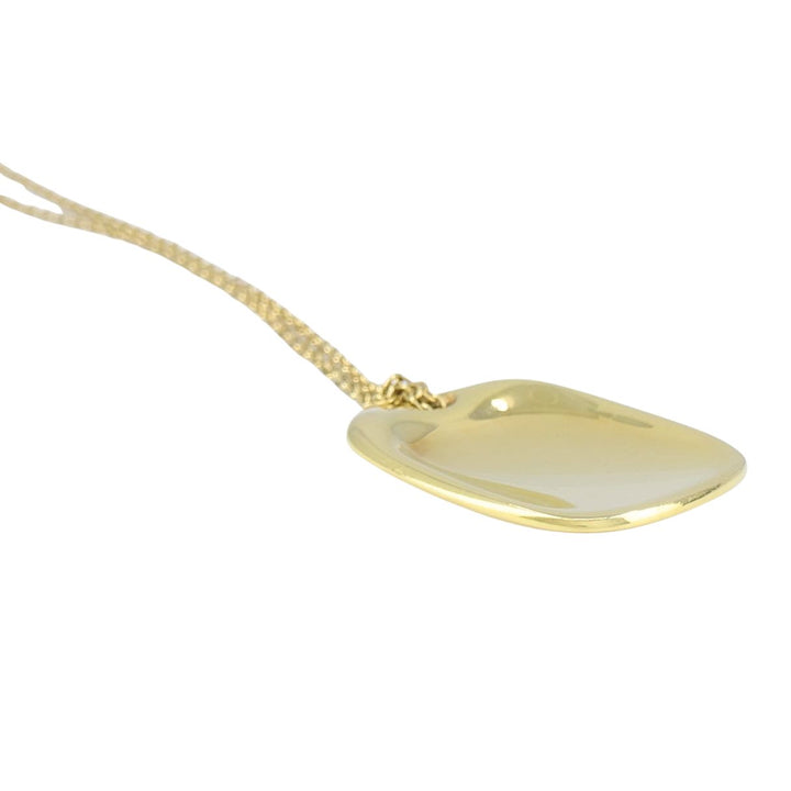 Tiffany & Co. Elsa Peretti 18k Gold Spain Polished Pendant Necklace