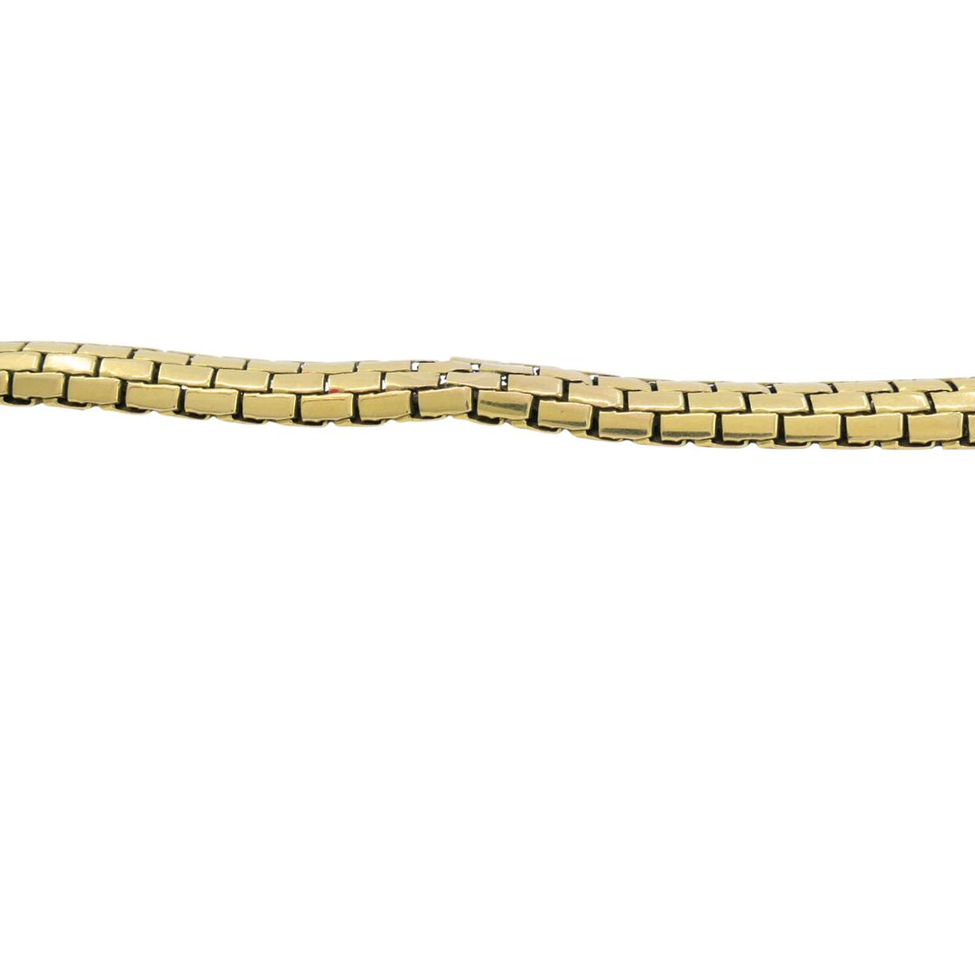 Cartier Paris 18k Gold Flexible Link Collar Necklace Mid-Century