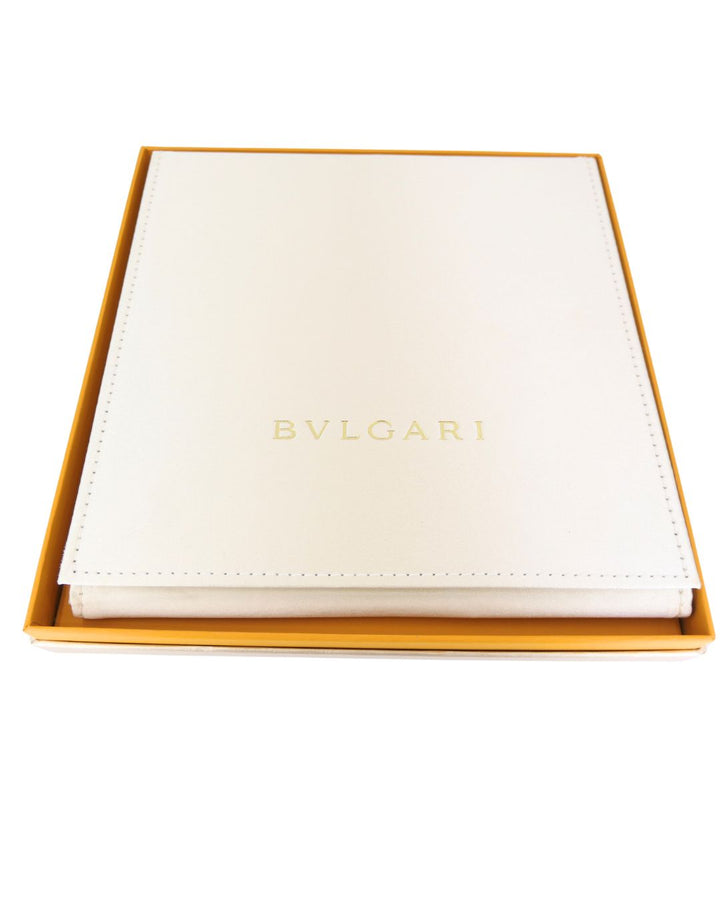 Bvlgari Bulgari Serpenti Viper Necklace 18k White Gold Diamond Drop Necklace Original Box