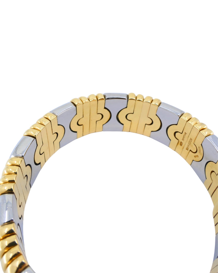 Bvlgari Bulgari Parentesi Bracelet Gold & Stainless Steel