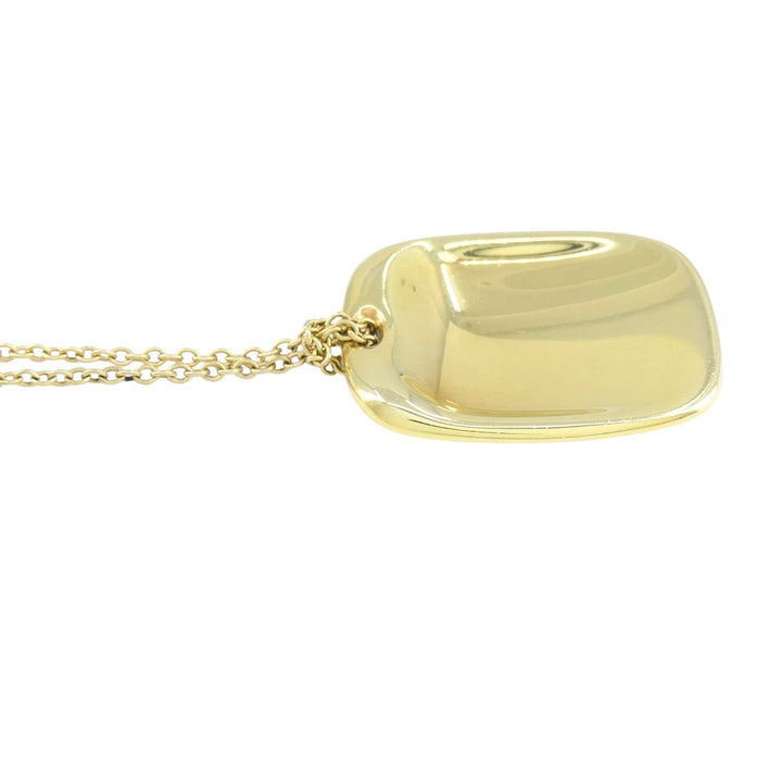 Tiffany & Co. Elsa Peretti 18k Gold Spain Polished Pendant Necklace