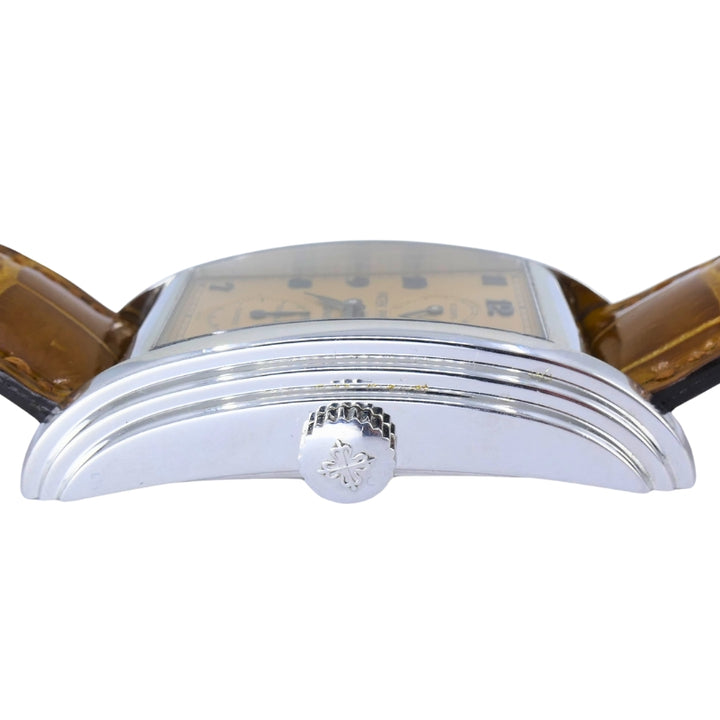 Patek Philippe 5101P 10-Day Tourbillon Platinum Watch Original Strap