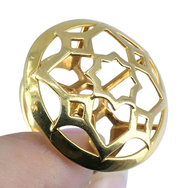 Paloma Picasso for Tiffany & Co. Zellige 18k Gold Dome Ring