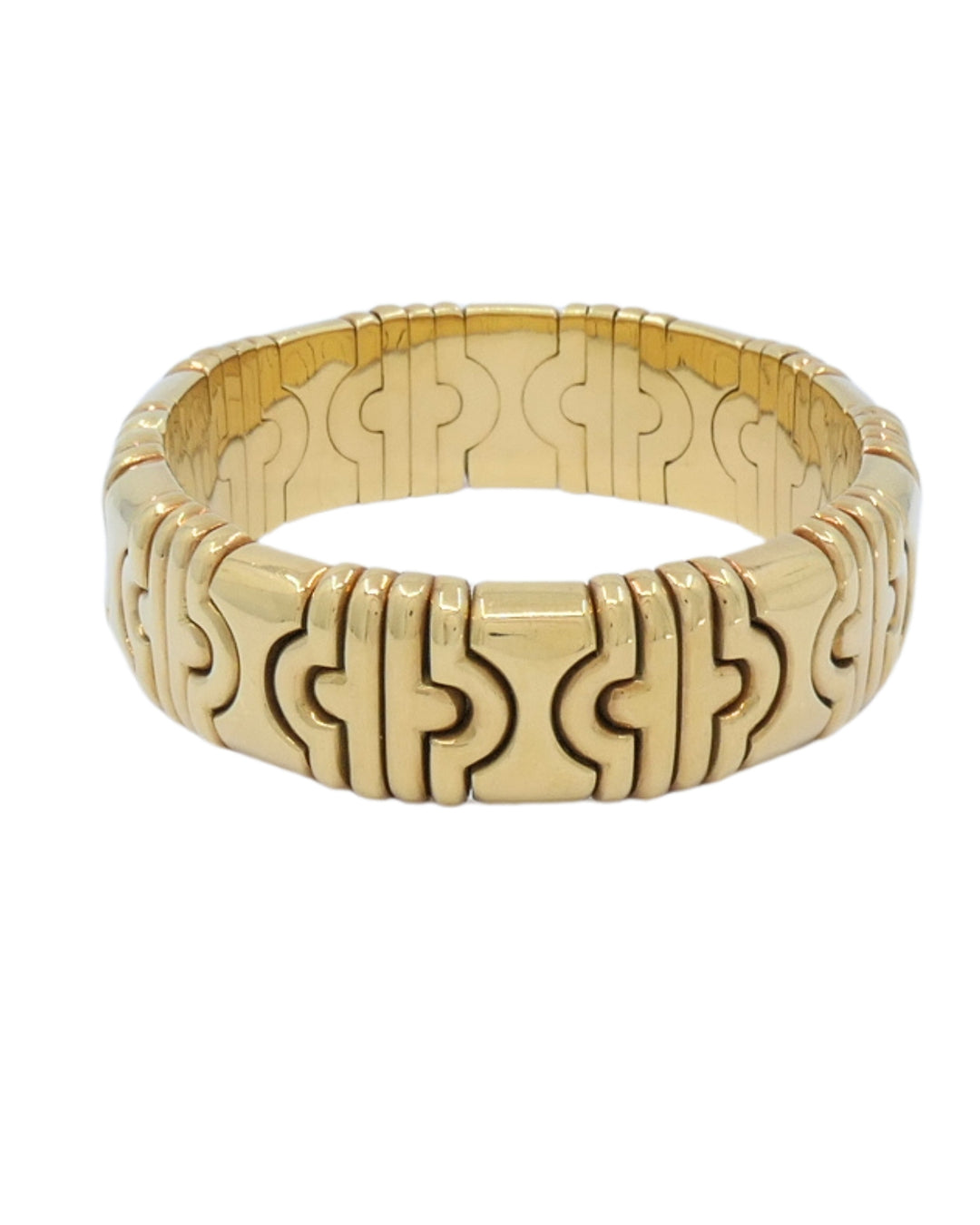 Bvlgari Bulgari Parentesi Gold Watch and Parentesi Bracelet 18k Gold Set