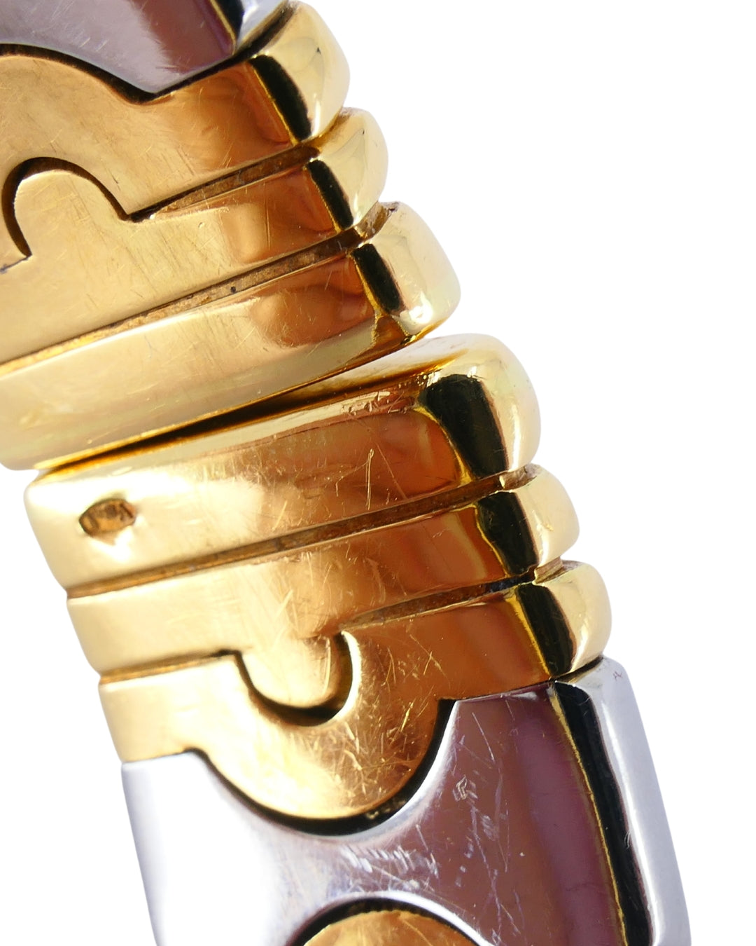 Bvlgari Bulgari Parentesi Bracelet Gold & Stainless Steel
