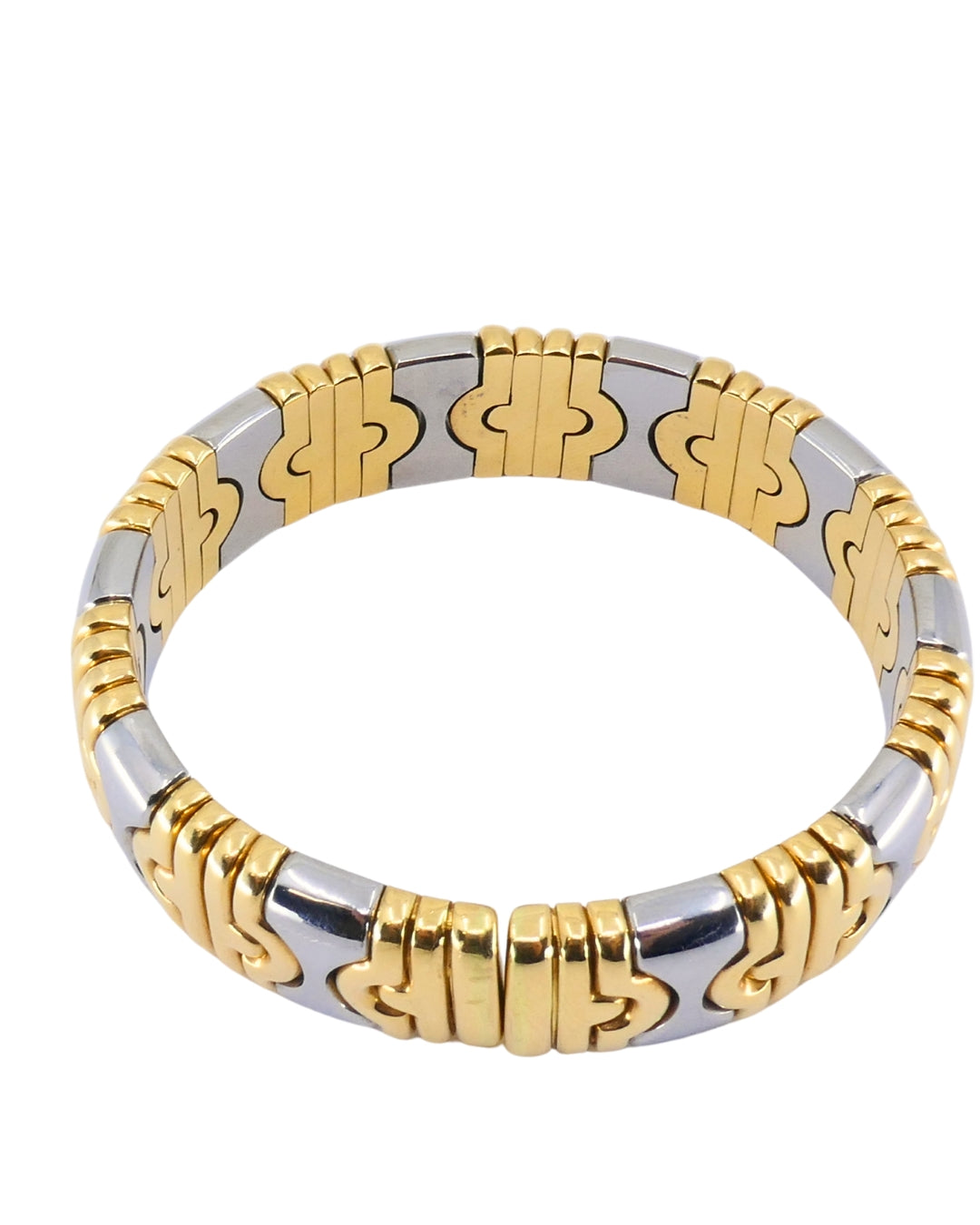 Bvlgari Bulgari Parentesi Bracelet Gold & Stainless Steel